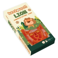 MONTII.CO Lunch Punch Sandwich Cutters | Lion