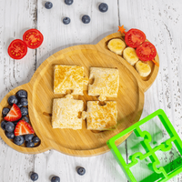 MONTII.CO Lunch Punch Sandwich Cutters | Puzzles