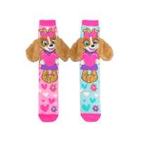  Puppy Love Socks With Ears Kids & Adults Age 6 - 99