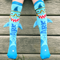  Shark Socks With Spikes Kids & Adults Age 6 - 99