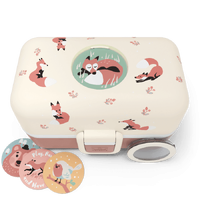  Tresor Graphic Kidss Bento Box- Cinnamon Fox Cinnamon Fox