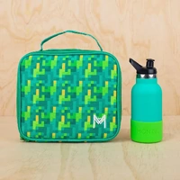 MONTII.CO Medium Insulated Lunch Bag - Pixels