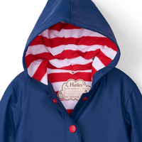  Splash Rain Jacket | Navy & Red Size 3
