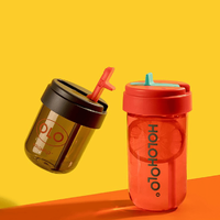  Heat-Resistant Reusable Coffee Cup Grey 300ml