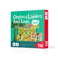  ChutesLadders and Ludo 2in1