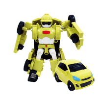  Youngtoys Mini Transforming robot Car to Robot Mini D