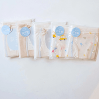  Organic Cotton Kids Underwear White Boxer Briefs - Girl 140
