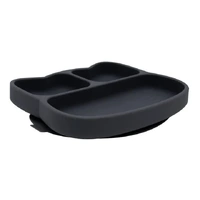  Cat Stickie Plate - Charcoal Plate