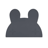  Bunny Placie? Silicone Placemat Charcoal