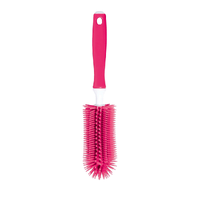  Silicone Baby Bottle Brush Pink