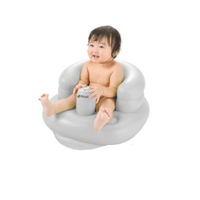  Inflatable Soft Baby Chair Purple Grey