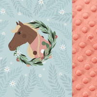  Adult Light Blanket XL 140cm x 200cm  Pony is my Love|Papaya