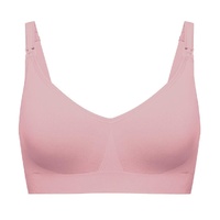  Silk Seamless Nursing Bra Dusted Peony S