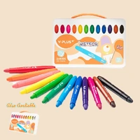  METEOR Silky Gel Crayon Set 12 colours