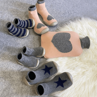  Slipper Socks - Warm Heart 28-29