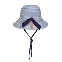Bedhead Heritage Reversible Explorer Hat- Charlie/Indigo S