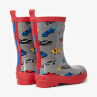  Shiny Kids Rain Boots | Cars size 12