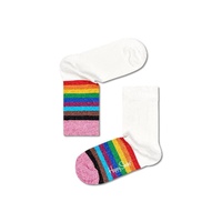  Kids Pride Rainbow Sock Size 2-3Yrs