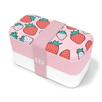  Original Graphic 1L Lunch Bento Box-Strawberry Strawberry