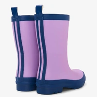  Matte Kids Rain Boots | Lalic & Navy size 8