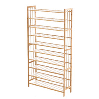  Bamboo Shoe Rack Storage Wooden