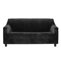 Marlow Sofa Covers 3 Seater High Stretch Black
