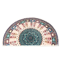  Door Mat Half Moon Semi-Circle Rug 60x90