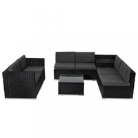8PCS Outdoor Furniture Modular Lounge Sofa Lizard