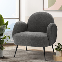 Armchair Lounge Chair Armchairs Accent Arm Chairs Sherpa Boucle