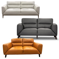 Norwell Genuine Leather Sofa Upholstered Lounge Couch