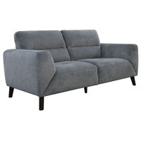 Droylsden Sofa Fabric Uplholstered Lounge Couch - Charcoal