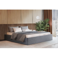 Waroonee Storage Gas Lift Bed Frame without Headboard Fabric