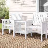 Garden Bench Chair Table Loveseat Wooden Outdoor Furniture Patio Park