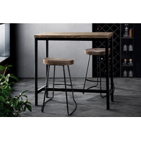 Vintage Industrial High Bar Table for Stool Kitchen Cafe Desk