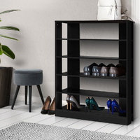 Shoe Cabinet Shoes Organiser Storage Rack 30 Pairs Shelf Wooden