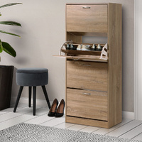 Shoe Cabinet Shoes Storage Rack Organiser 60 Pairs Shelf Drawer