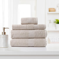 Royal Comfort Cotton Bamboo Towel Set 450GSM Luxurious Absorbent Plush