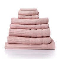 Royal Comfort Eden Egyptian Cotton 600GSM 8 Piece Luxury Bath Towels Set