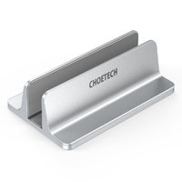 Clearfield H038 Desktop Aluminum Stand With Adjustable Dock Size, Laptop Holder For All MacBook & tablet