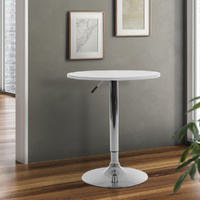Bar Table Kitchen Tables Swivel Round Metal