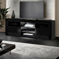 Adel TV Cabinet Entertainment Unit Stand RGB LED Gloss Furniture 160cm