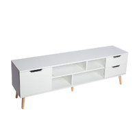 Wednesfield TV Cabinet Entertainment Unit Stand Storage Drawer Wooden Shelf