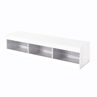 Vergne TV Cabinet LED Entertainment Unit Storage Stand Cabinets Modern