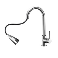 Kitchen Faucet Extender Tap Pull Out Brass Mixer Taps Sink Vanity Swivel WELS