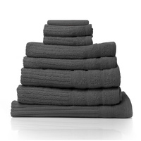 Royal Comfort Eden Egyptian Cotton 600 GSM 8 Piece Towel Pack