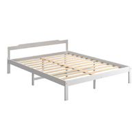 Nora Wooden Bed Frame Mattress Base Solid Timber Pine Wood