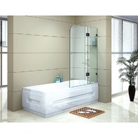 Frameless Bath Panel 10mm Glass Shower Screen By Della Francesca