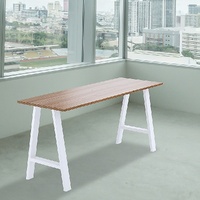 2x Rustic Dining Table Legs Steel Industrial Vintage 71cm