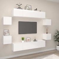 Dorado 8 Piece TV Cabinet Set Engineered Wood