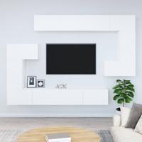 Easley Wall-mounted TV Cabinet Engineered Wood